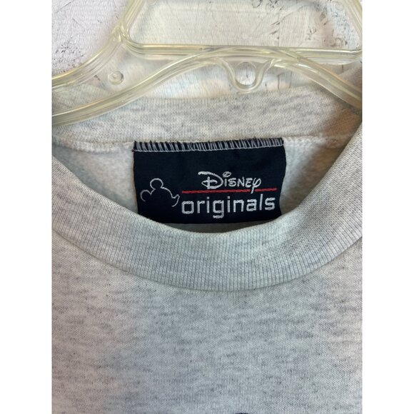 Vintage 90's Disney Originals Unisex M Goofy Sweatshirt Gray Crewneck Pullover - Picture 5 of 9